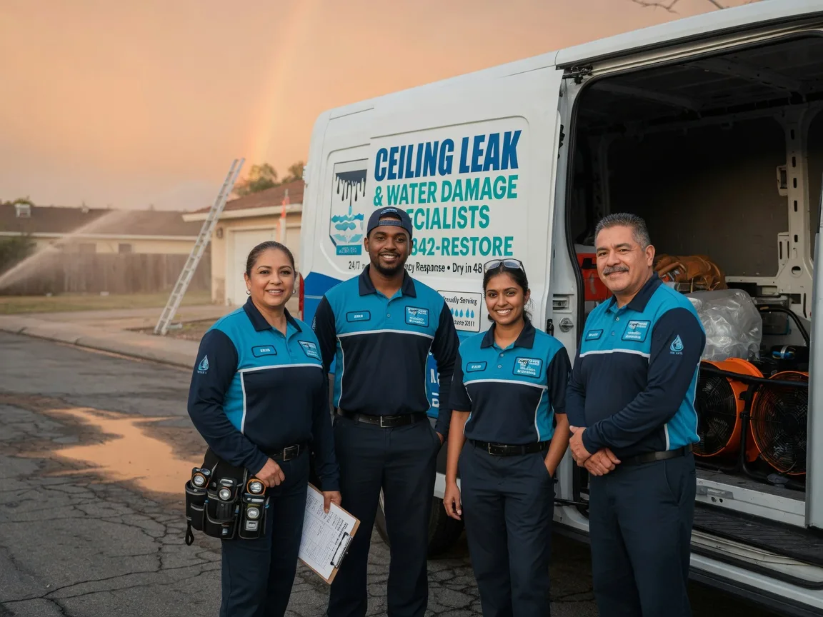 Ceiling Leak Cleanup company in Kunkletown, PA